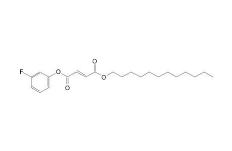 Fumaric acid, dodecyl 3-fluorophenyl ester