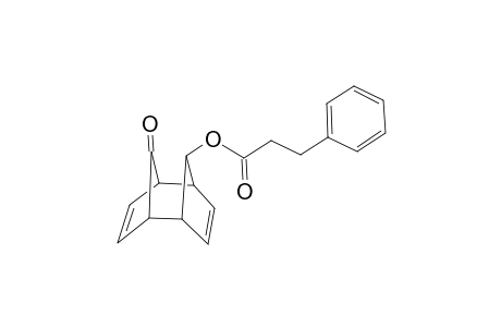 Benzenepropanoic acid, 10-oxotricyclo[4.2.1.1(2,5)]deca-3,7-dienyl ester