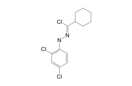 N-2,4-DICHLOROPHENYLCYCLOHEXYL-1-ACETOHYDRAZONYL-CHLORIDE