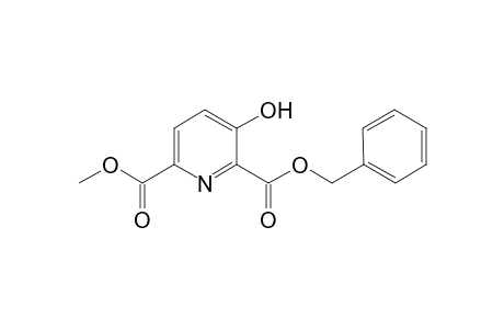 6-Methyl 2-benzyl 3-(hydroxy)pyridine-2,6-diicarboxylate