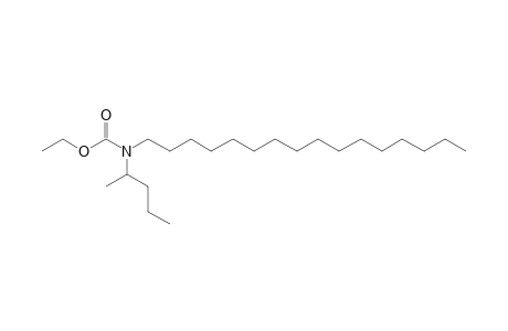 Carbonic acid, monoamide, N-(2-pentyl)-N-hexadecyl-, ethyl ester