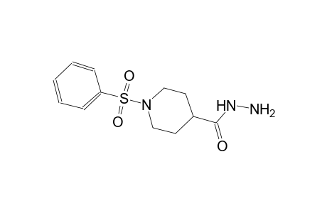 1-(phenylsulfonyl)-4-piperidinecarbohydrazide