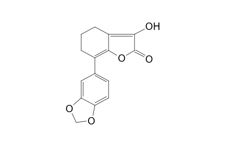 7-(1,3-Benzodioxol-5-yl)-3-hydroxy-5,6-dihydro-1-benzofuran-2(4H)-one