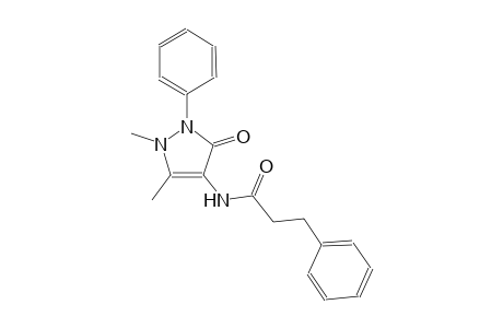 N-(1,5-Dimethyl-3-oxo-2-phenyl-2,3-dihydro-1H-pyrazol-4-yl)-3-phenylpropanamide