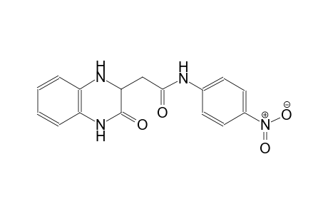 2-quinoxalineacetamide, 1,2,3,4-tetrahydro-N-(4-nitrophenyl)-3-oxo-