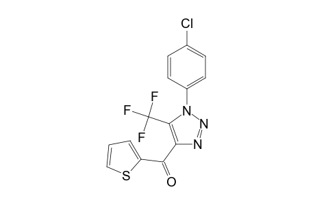 [1-(4-Chlorophenyl)-5-(trifluoromethyl)-1H-1,2,3-triazol-4-yl](thien-2-yl)methanone