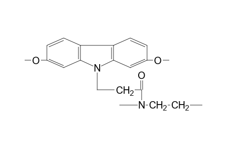 Poly{2-[2-(2,7-dimethoxycarbazol-9-yl)ethyl]-2-oxazoline}