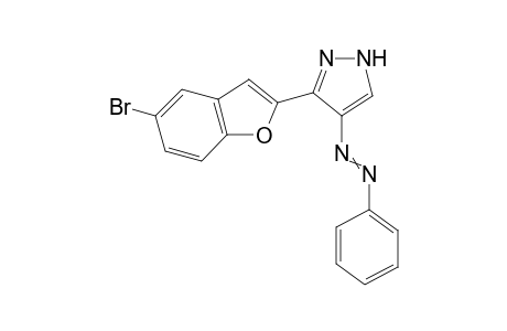 3-(5-bromobenzofuran-2-yl)-4-(2-phenylhydrazono)-4H-pyrazole