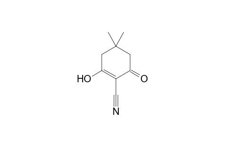 1-Cyclohexene-1-carbonitrile, 2-hydroxy-4,4-dimethyl-6-oxo-