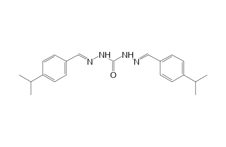 p-isopropylbenzaldehyde, carbohydrazone