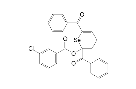 (2,6-dibenzoyl-3,4-dihydroselenopyran-2-yl) 3-chlorobenzoate