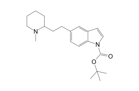 Tert-Butyl 5-(2-(1-Methylpiperidin-2-yl)ethyl)-1H-indole-1-carboxylate