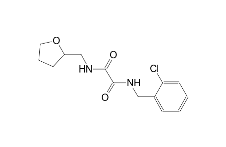 ethanediamide, N~1~-[(2-chlorophenyl)methyl]-N~2~-[(tetrahydro-2-furanyl)methyl]-