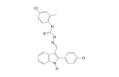 2-(p-CHLOROPHENYL)INDOLE-3-CARBOXALDEHYDE, 4-(4-CHLORO-o-TOLYL)-3-THIOSEMICARBAZONE