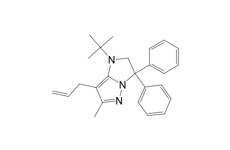 1-tert-Butyl-6-methyl-3,3-diphenyl-7-prop-2-enyl-2H-imidazo[1,2-b]pyrazole