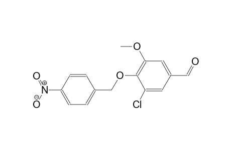 benzaldehyde, 3-chloro-5-methoxy-4-[(4-nitrophenyl)methoxy]-