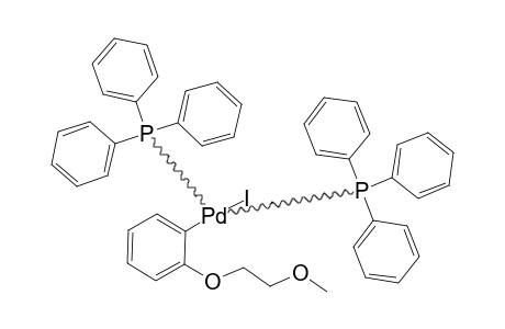 TRANS-IODO-[2-(2-METHOXYETHOXY)-PHENYL]-BIS-(TRIPHENYLPHOSPHINE)-PALLADIUM