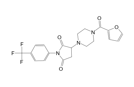 3-[4-(2-furoyl)piperazino]-1-[4-(trifluoromethyl)phenyl]pyrrolidine-2,5-quinone