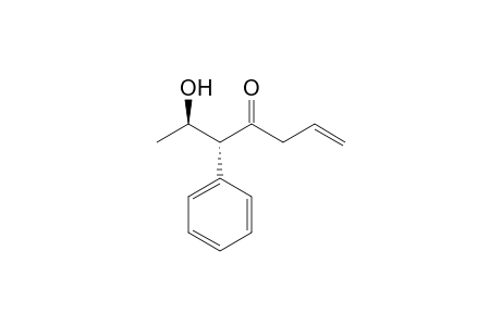 (5R*, 6R*)-6-hydroxy-5-phenylhept-1-en-4-one