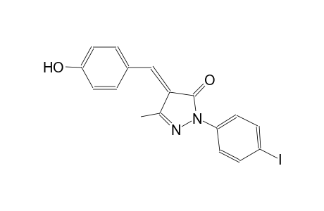 (4E)-4-(4-hydroxybenzylidene)-2-(4-iodophenyl)-5-methyl-2,4-dihydro-3H-pyrazol-3-one