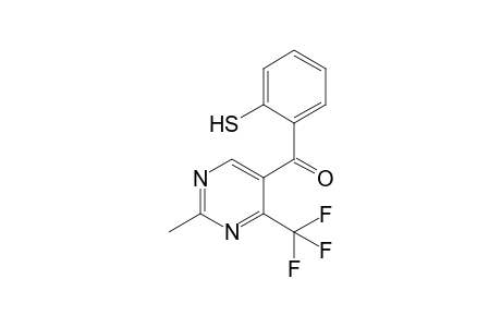 5-(2-Sulfanylbenzoyl)-2-methyl-4-(trifluoromethyl)pyrimidine