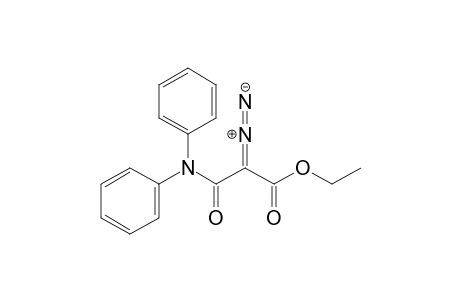 2-Diaza-N,N-diphenylmalonamic acid ethyl ester