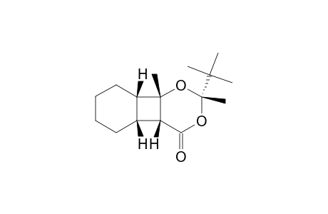 4.alpha.-tert-Butyl-1.beta.,7.beta.,8.beta.-trihydro-2.beta.,4.beta.-dimethyl-3,5-dioxa-6-oxotricyclo[6.4.0.0(2,7)]dodecane