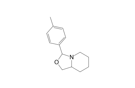 3-p-Tolylhexahydro-1H-oxazolo[3,4-a]pyridine