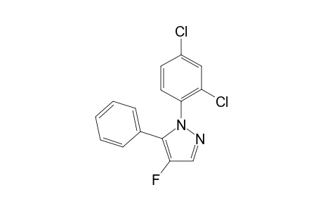 1-(2,4-Dichlorophenyl)-4-fluoro-5-phenyl-1H-pyrazole
