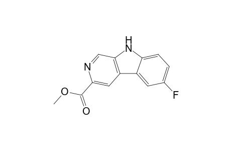 Methyl-6-fluoro-.beta.-carboline-3-carboxylate