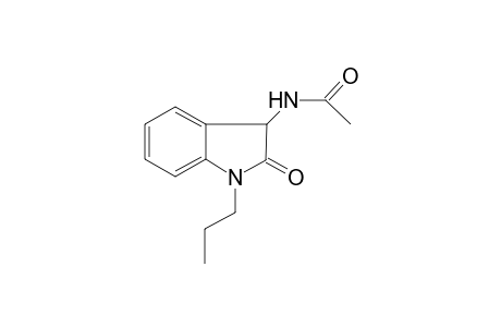 Acetamide, N-(2-oxo-1-propyl-2,3-dihydro-1H-indol-3-yl)-