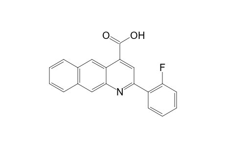 2-(o-fluorophenyl)benzo[g]quinoline-4-carboxylic acid