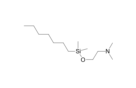 Heptyldimethyl(.beta.-dimethylaminoethoxy)silane