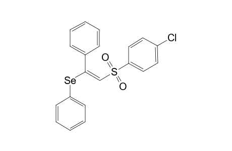1-Phenyl-1-(phenylseleno)-2-(p-chlorobenzenesulfonyl)-ethene