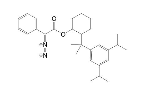 2-[1'-(3",5"-Diisopropyl-phenyl)-1'-methyl-ethyl]cyclohexyl-2-diazo-2-phenyl-acetate