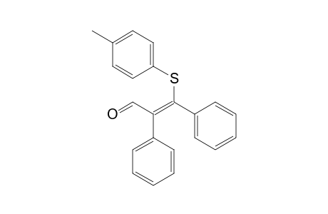 (Z)-.alpha.-Phenyl-.beta.-(p-tolylthio)cinnamaldehyde