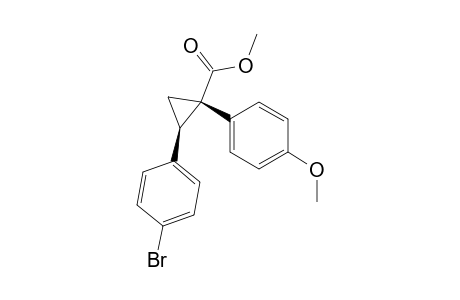 Methyl (1S,2R)-2-(4-bromophenyl)-1-(4-methoxyphenyl)cyclopropane-1-carboxylate