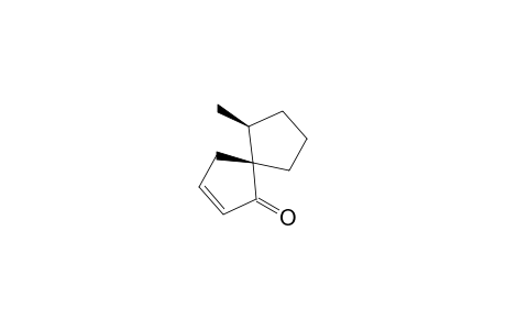 Spiro[4.4]non-2-en-1-one, 6-methyl-, trans-