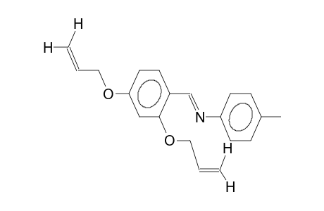 1,3-diallyloxy-4-(4-methylphenyliminomethyl)benzene