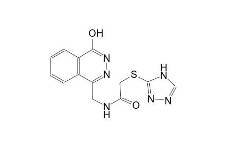 acetamide, N-[(4-hydroxy-1-phthalazinyl)methyl]-2-(4H-1,2,4-triazol-3-ylthio)-