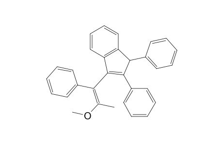 3-(2-Methoxy-1-phenylpropenyl)-1,2-diphenylindene