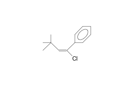 trans-1-Chloro-1-phenyl-3,3-dimethyl-1-butene