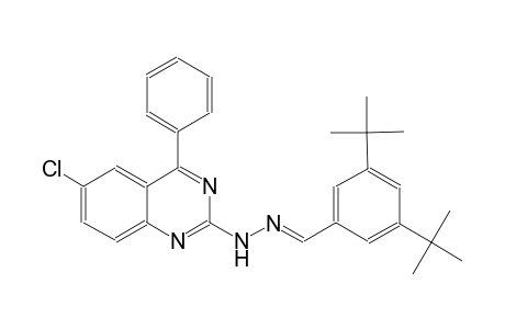 3,5-ditert-butylbenzaldehyde (6-chloro-4-phenyl-2-quinazolinyl)hydrazone