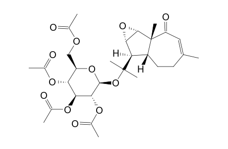 TINOCORDIFOLIOSIDE-TETRAACETATE