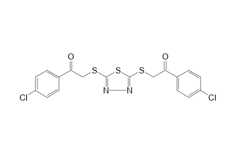 1-(4-Chlorophenyl)-2-[[5-[2-(4-chlorophenyl)-2-oxidanylidene-ethyl]sulfanyl-1,3,4-thiadiazol-2-yl]sulfanyl]ethanone