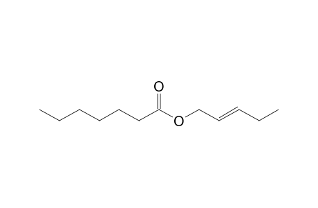 (2E)-2-Pentenyl heptanoate