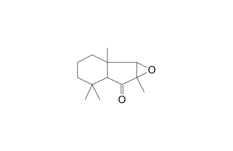 1b,5,5,6a-Tetramethyl-octahydro-1-oxa-cyclopropa[a]inden-6-one