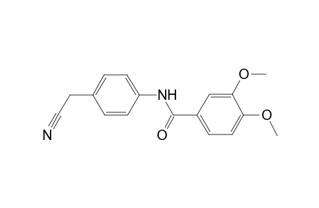 Benzamide, N-(4-cyanomethylphenyl)-3,4-dimethoxy-