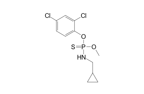Phosphoramidothioic acid, (cyclopropylmethyl)-, O-(2,4-dichlorophenyl) O-methyl ester