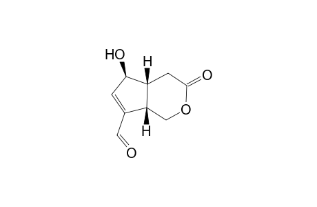 (4aR*,5R*,7aS*)-5-Hydroxy-3-oxo-1,3,4,4a,5,7a-hexahydrocyclopenta[c]oxin-7-carbaldehyde